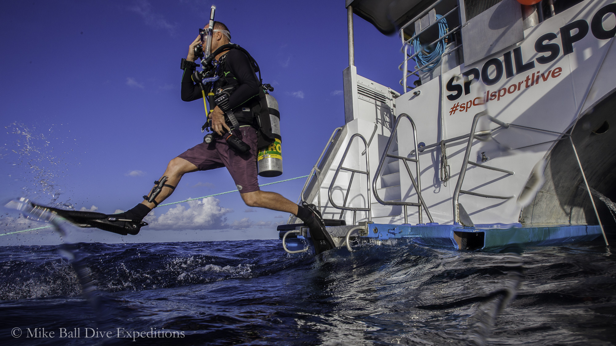 Spoilsport is Australia’s most awarded liveaboard dive boat. Custom built to provide superb dive and guest facilities, Spoilsport has a twin hull design which maximises stability and passenger comfort in all conditions. Measuring 30m in length, Spoilsport has a dedicated crew of 12 people including the dive team, Master, chef and host.