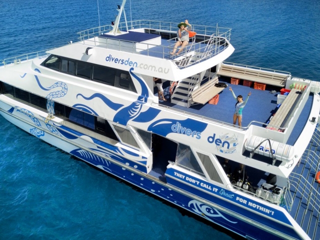 AquaQuest is a brand new custom built luxury dive and snorkel vessel being introduced to Port Douglas. She is fully equipped with the most modern and state of the art facilities including Nitrox. As the newest vessel in Port Douglas she will give passengers an unrivaled comfort with the best experience available as we visit some of the best dive and snorkel locations on the Outer Great Barrier Reef at  Agincourt, Opal and St Crispin's Reefs.